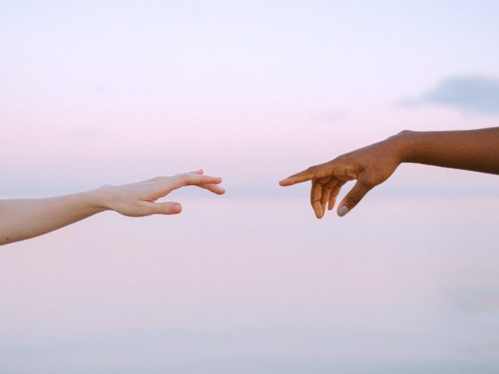 photo of people reaching each other s hands